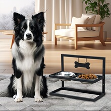 C 35331 Stains Steel Pet Bowl Stand ������� �羳ŷ��
