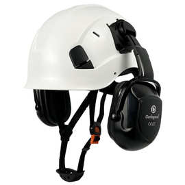 防砸工地安全盔安全帽降噪耳罩建筑防护头帽国标欧标跨境批发印字