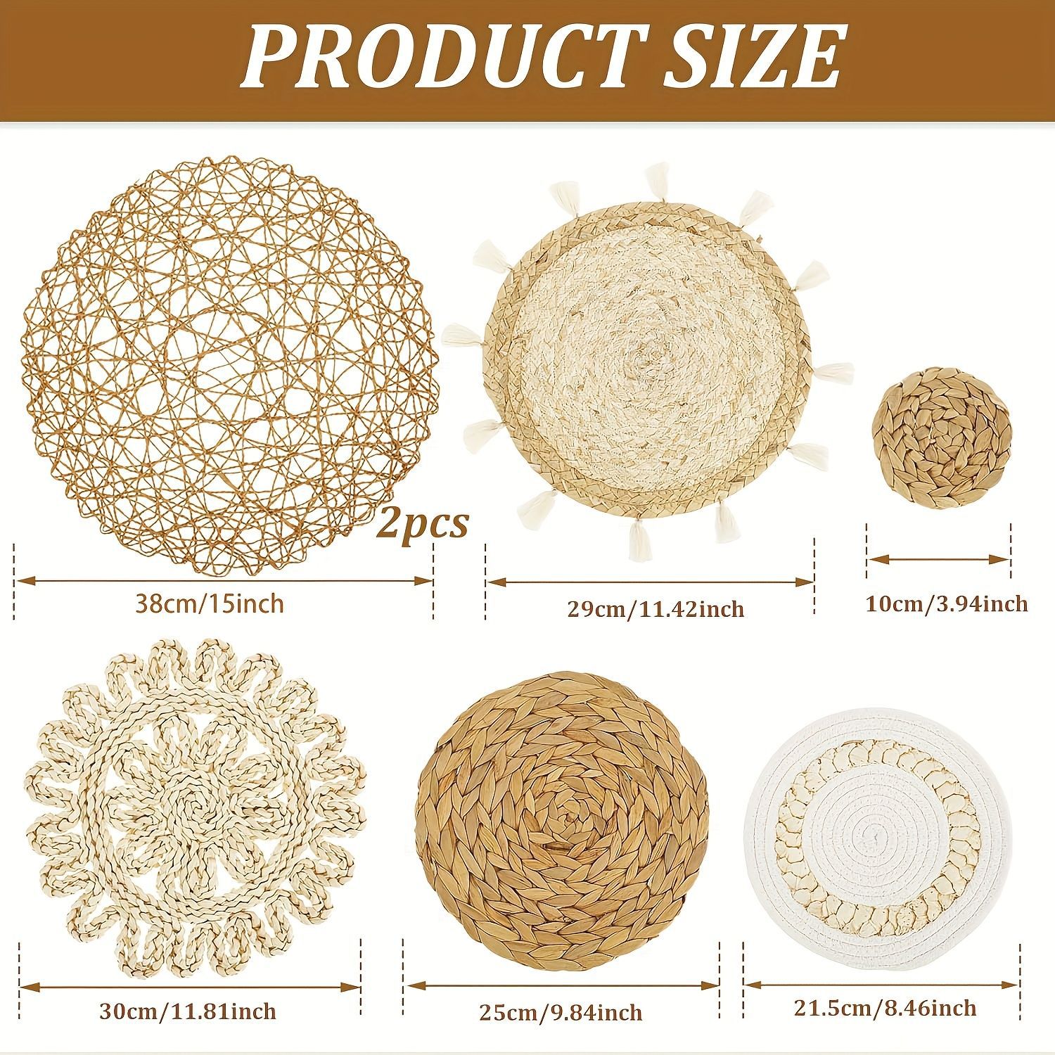 Juego de 7 piezas d 0,38 kg