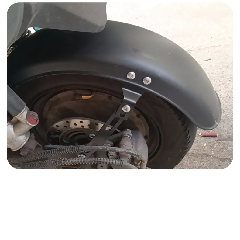 Stainless Steel Mudguard for Electric Vehicles, Suitable for Niu Uqi/Uqi+/U+B, Rust-Proof and Durable Mudguard Bracket