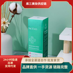 Li Yan Shijia Tea Tree Cleansing Cleanser Gentle Cleansing Pore Refreshing Acne Cleanser Factory