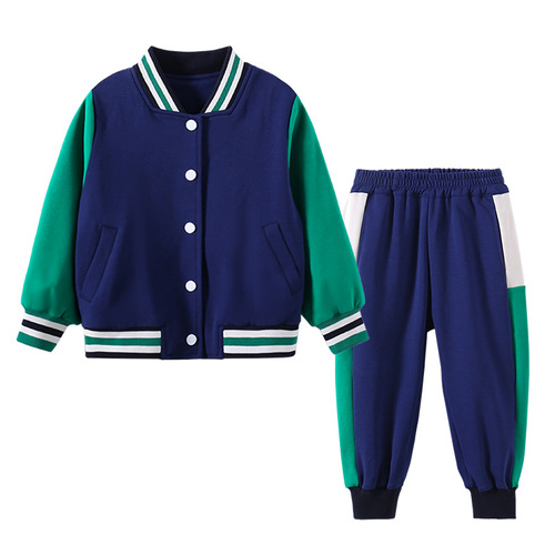Preschool uniform set academic style primary school students' school uniforms for boys and girls Children's Day performance suit four-piece set