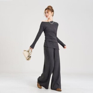 �W���羳��Ҏ�tб���L��ë�����ѝ�ɼ��� Knit Set Ů�b���l���b