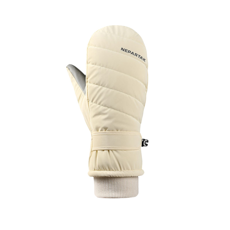 Guantes de esquí de invierno de las mujeres al aire libre cálido impermeable antideslizante forro polar grueso chapa ciclismo pantalla táctil mano tirantez al por mayor