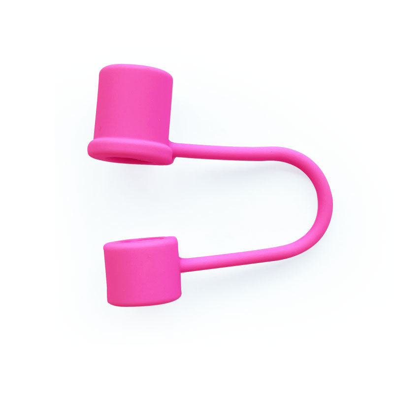 Nueva tapa de pajita de mariposa tapón de polvo color acrílico mágico cubierta de pajita de mariposa taza de agua cubierta de pajita decoración