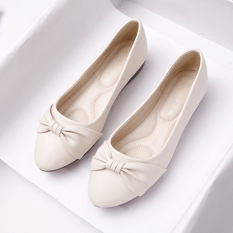 Mocasines Planos para Mujer de PU con Tacón Grueso para Uso Casual image 2