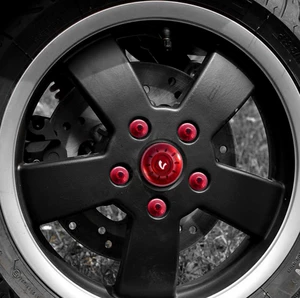 Vespa Spring Sprint GTS GTV Modifikasiyalı Ön Təkər Alüminium Ərinti Hub Qapağı Dekorativ Qapaq