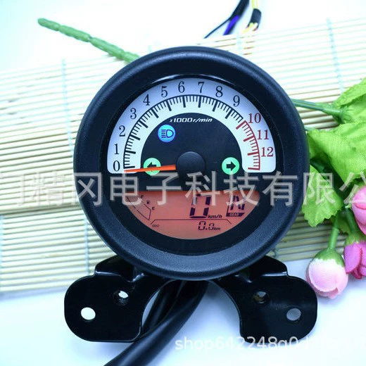 Аксессуары для мотоциклов, профессиональный модифицированный цифровой ЖК-метр для мотоциклов, универсальная модель, подходящая для моделей Harley