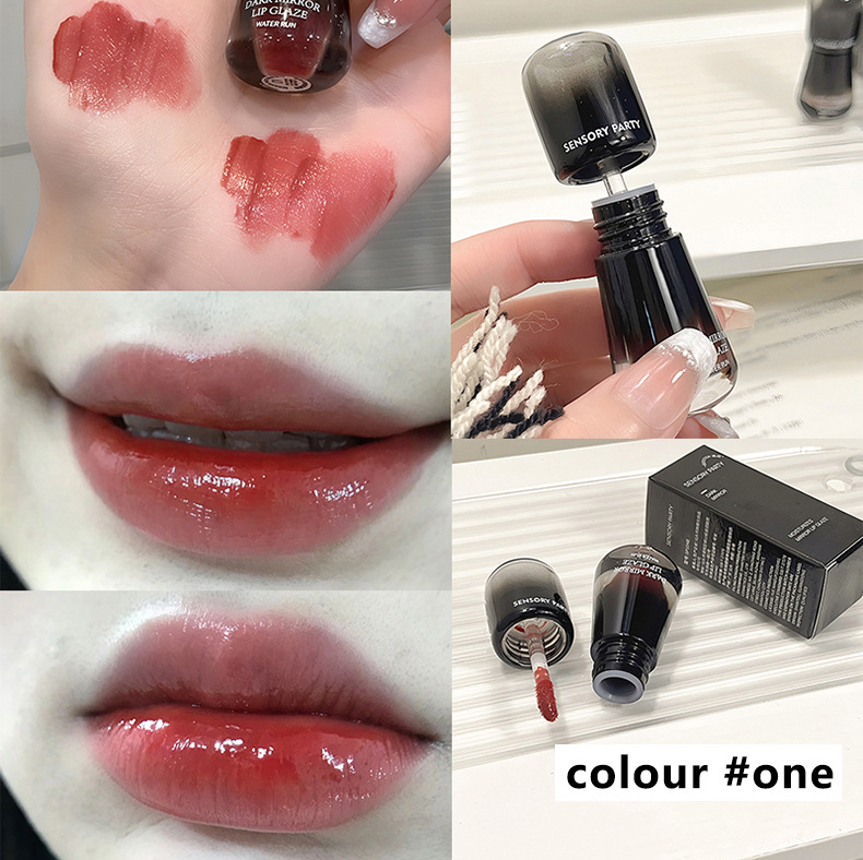 Sensory Party Dark Mirror Moisturizing Mirror Lip gloss, affordable student makeup lipstick, lip cosmetics wholesale Application Scenario