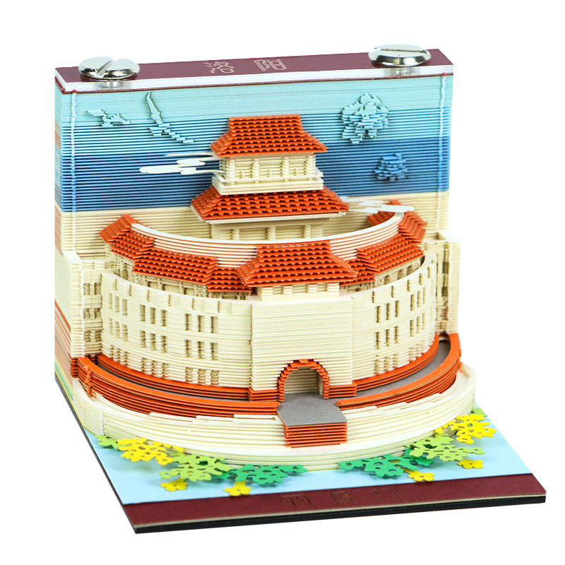 洛阳周边景区地标系列3d立体便签纸mini版时尚潮流礼品三维礼物|undefined