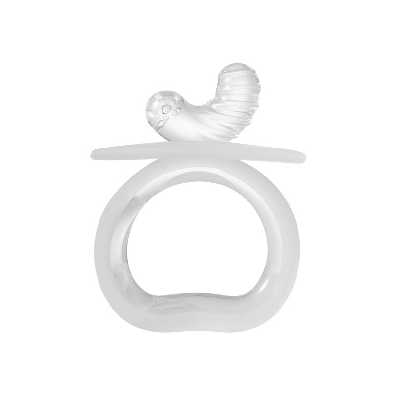 Gel dental anular medio mes (individual) desnudo transparente