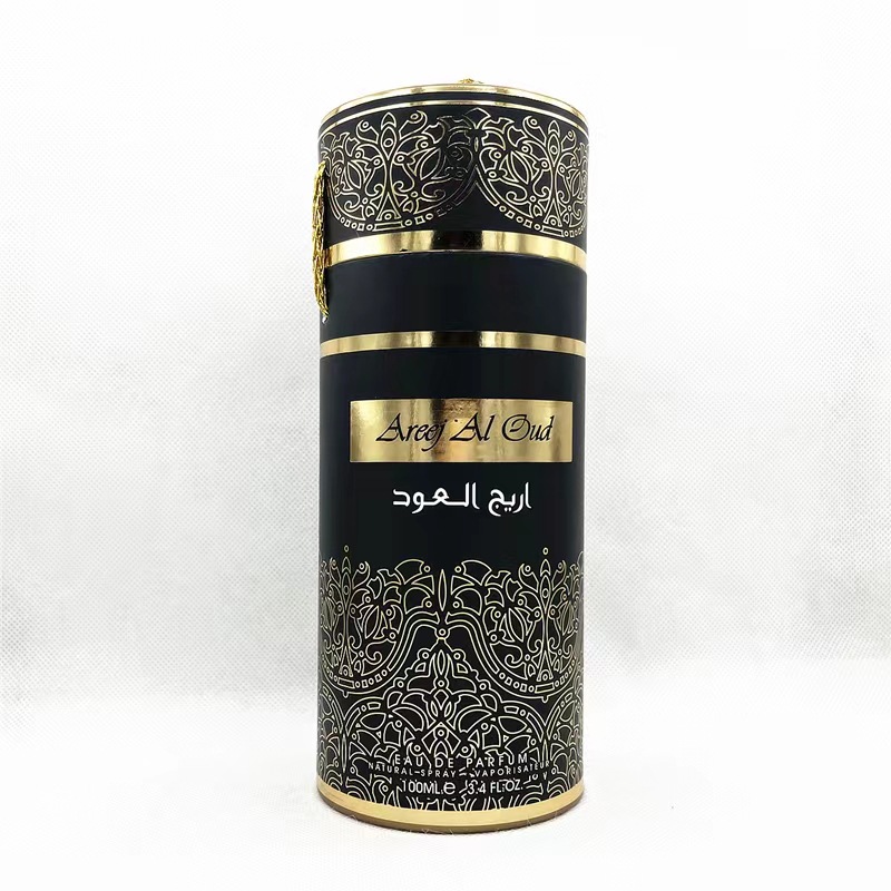 New Popular Perfume Areej AL OUD Delicate Bow Gold Arab Middle East Dubai Vietnam High-end Perfume Wood Tone_voghion.com
