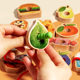 Children's Early Education Educational Rope Tying Shoelace Wooden Caterpillar Beading Game Focused on Logical Thinking Training Toys