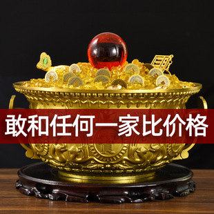 Pure Brass Cornucopia Ornaments Home Incense Burner Crafts Decorations Piggy Bank Shop Company Opening Gift