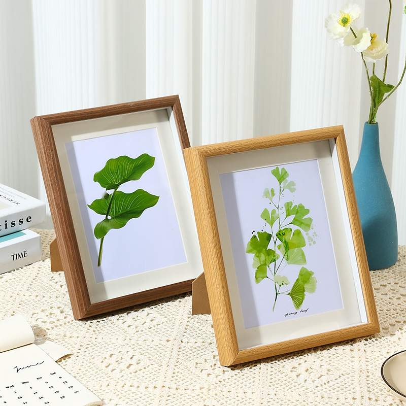 Nordic Creative Three-Dimensional Hollow Wooden Photo Frame Table Hanging Wall Picture Frame Dry Flower Oil Pastel Hollow Specimen Frame Wholesale Nordic Creative Three-Dimensional Hollow Wooden Photo Frame Table Hanging Wall Picture Frame Dry Flower Oil Pastel Hollow Specimen Frame Wholesale