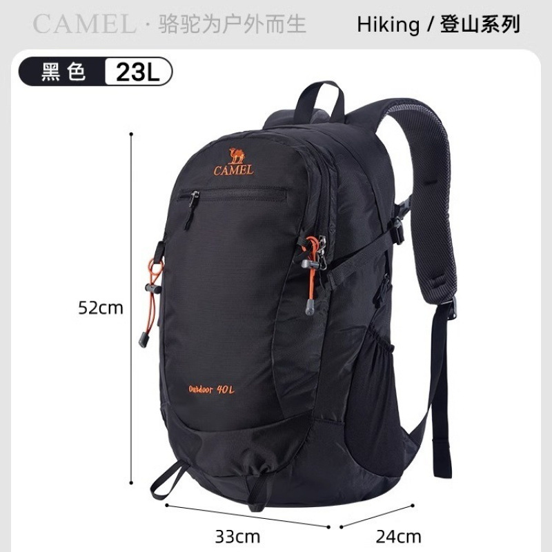 男性用アウトドアバックパック、大容量のプロのハイキング登山バッグ、女性用キャンプ防水バックパック、男性用スクールバッグ