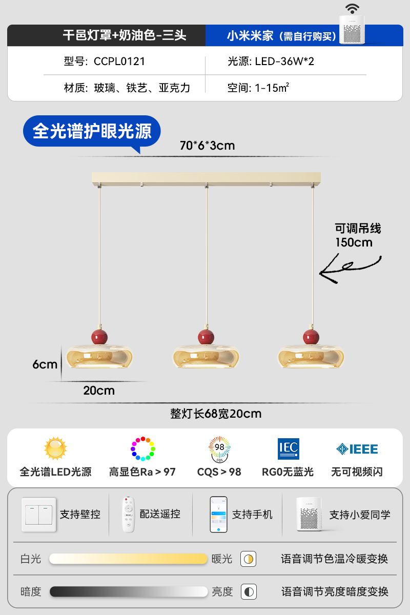 Candelabro de cama de estilo crema francés candelabro de dormitorio candelabro de dormitorio principal retro medieval lámpara de escritorio de bar de ambiente