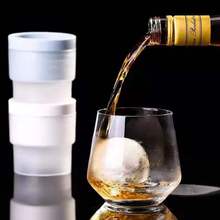 廠家批發威士忌硅膠圓形冰球模具 制作器 制冰大號球形凍冰塊冰格