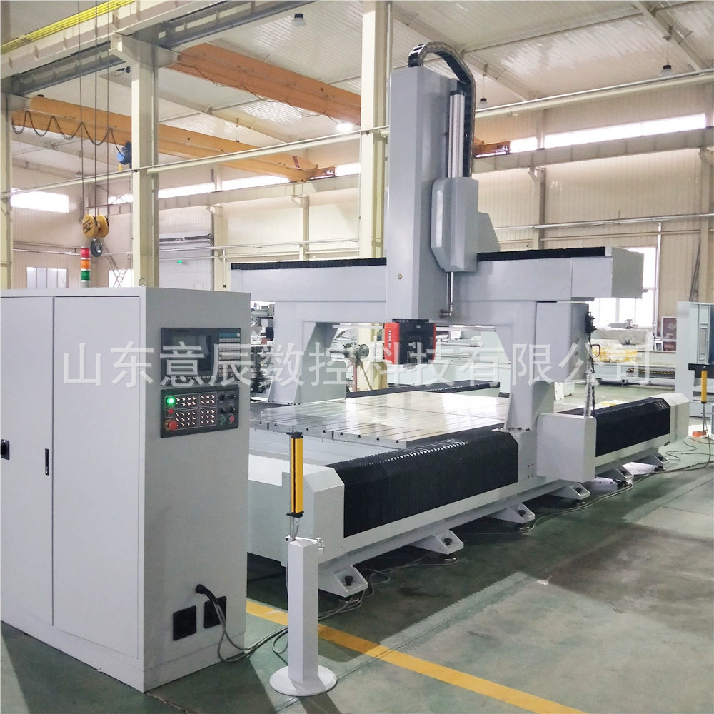 Автомобильный луч с защитой от столкновений, Пятиосевой обрабатывающий центр с ЧПУ, промышленный алюминиевый профиль, Пятиосевой обрабатывающий центр с ЧПУ, оборудование