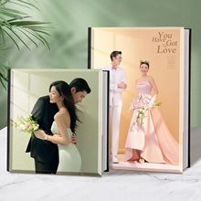 水晶相册照片书婚纱照制作高端影楼结婚做写真洗照片毕业入册