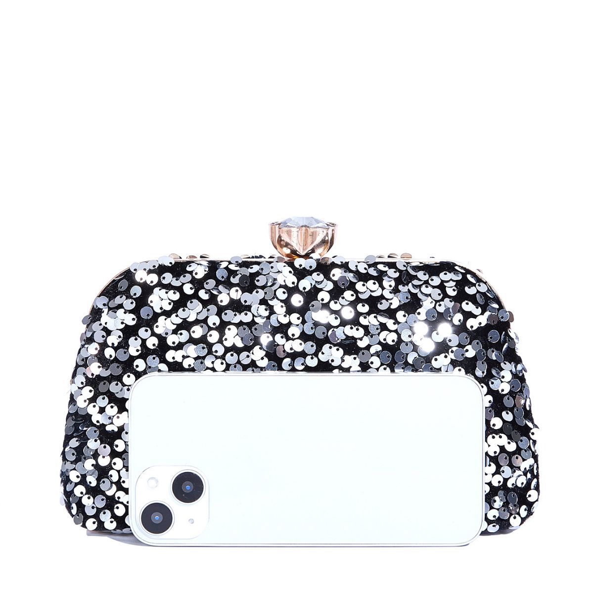 Dress Beaded Sequin Shiny Clutch High-end Fashion Evening Bag_voghion.com