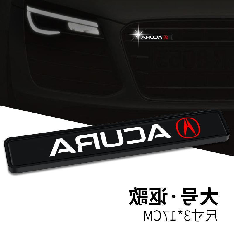 Adecuado para Acura RDX CDX tlxlxltsx coche marca emisor de luz LED Red luz modificada rejilla frontal Lámpara decorativa