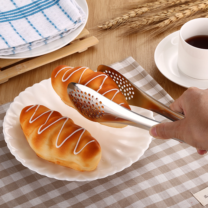 Clips de barbacoa coreana clips de acero inoxidable clips de barbacoa cocina alargada clips de alimentos clips de carne de barbacoa clips especiales