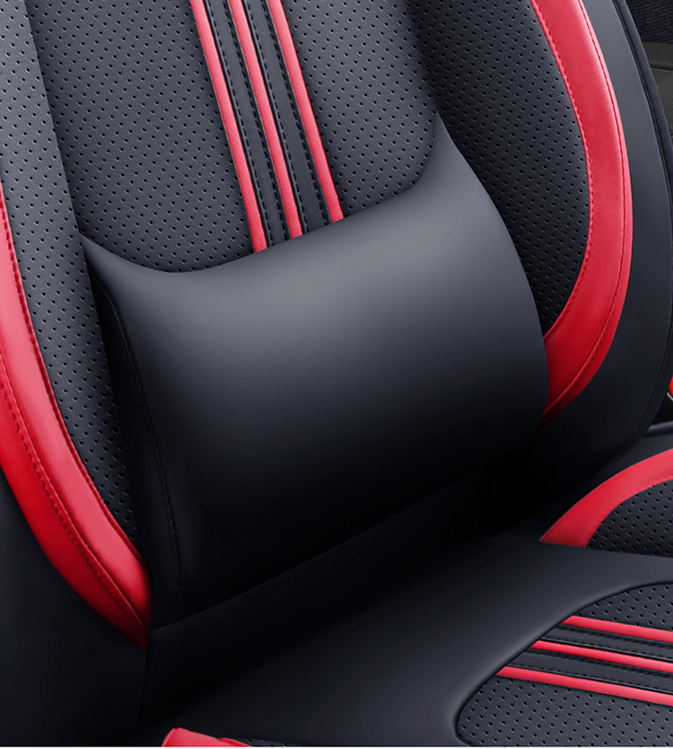 New Nappa Leather Car Seat Cushion Leather Four-Season Universal Breathable All-Inclusive Seat Cover Cross-Border Amazon Wholesale Ventilation