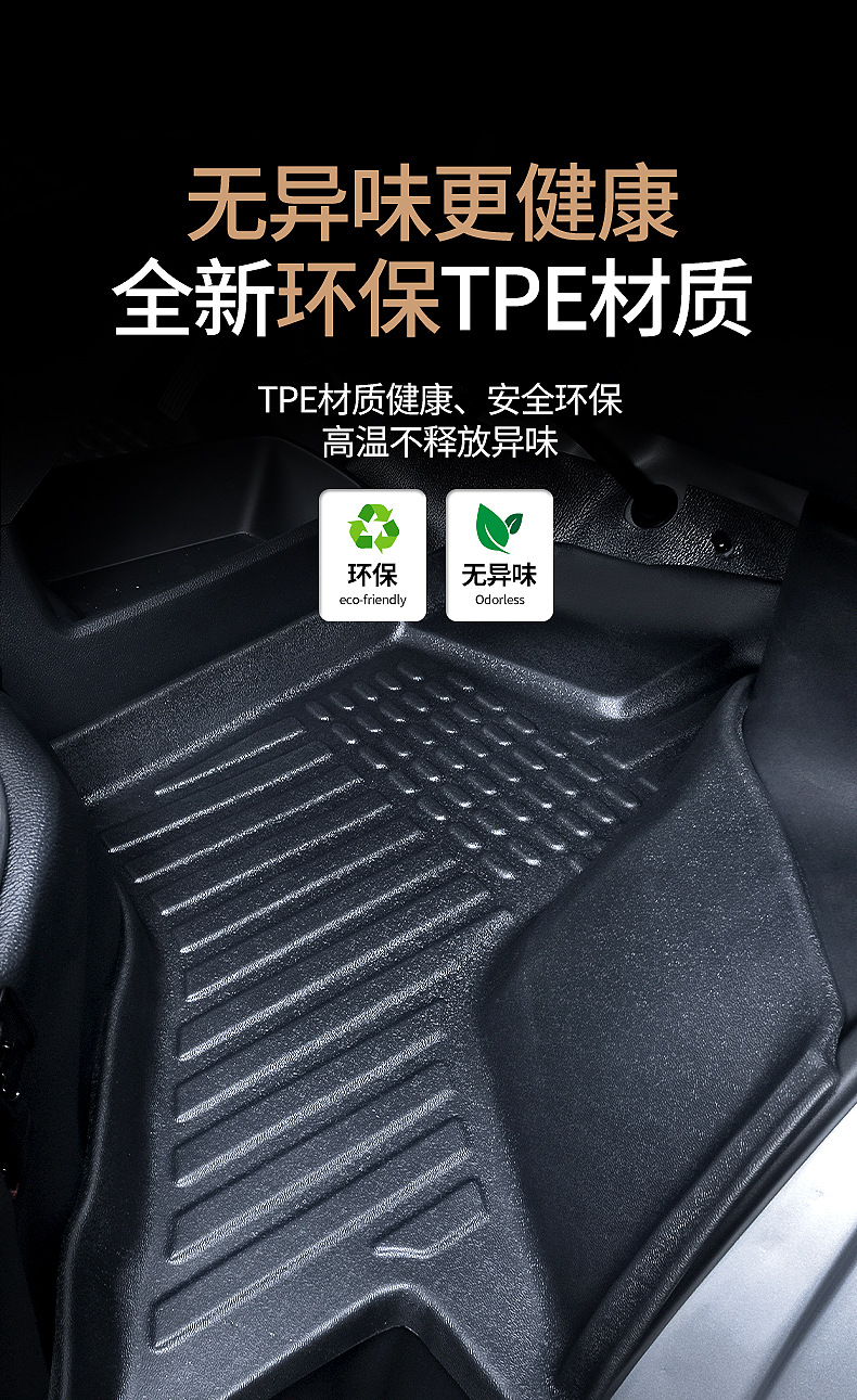 Suitable for Changan Ruixing M60 M80 Em60 Em80 Floor Mats Fully Surrounded by Special Tpe Car Floor Mats for Decoration