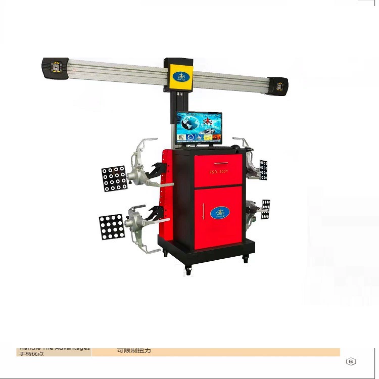 Трехточечный локатор приспособлений для позиционирования на четыре колеса автомобиля высокого класса fushida Zhanying