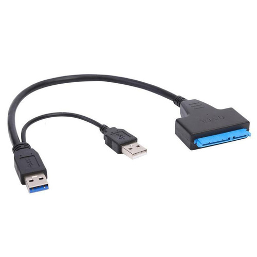 Manufacturer Direct Sales USB 3.0 to SATA Easy Drive Cable 3.5-inch Mechanical Hard Drive and Optical Drive Adapter with DC Power Port