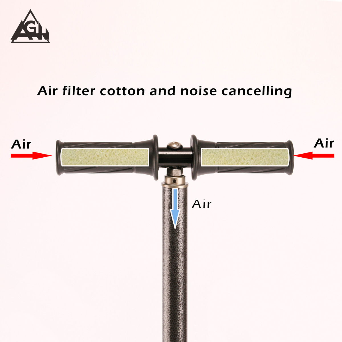 High-pressure air pump 30mpa, 40mpa manual air pump pic 10