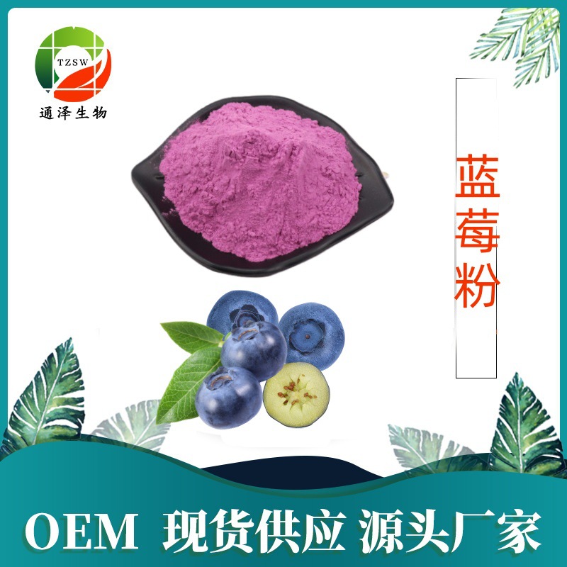 蓝莓粉  喷雾干燥SC厂家直发99%现货供应果蔬粉量大从优 蓝莓果粉