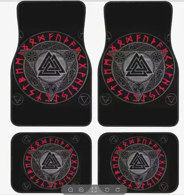 Bohemian Retro Ethnic Style | Universal Foot Pad - 1-143-suit-67-3344cm-two-piece-set