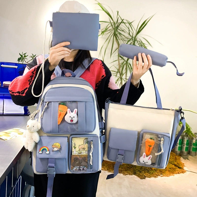 Backpack, cute capacious shoulder bag for princess, for secondary school