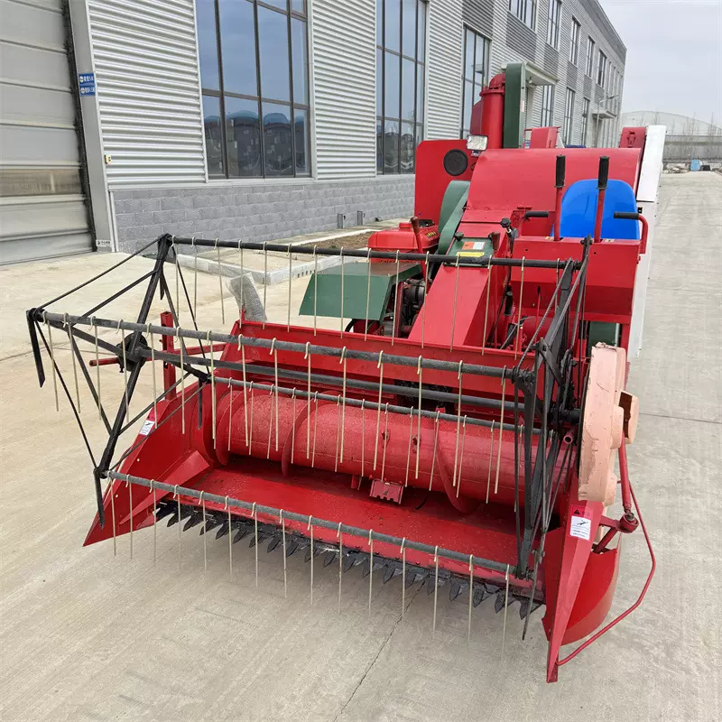 35马力履带式水稻联合收割机乘坐式柴油动力稻麦大豆收获脱粒机