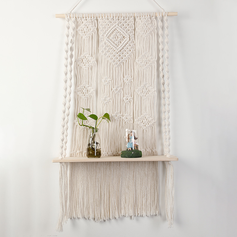 Amazon ins controversy Ximia fringe tapestry wall hanging artificial weaving homestay living room bedroom wall decoration 