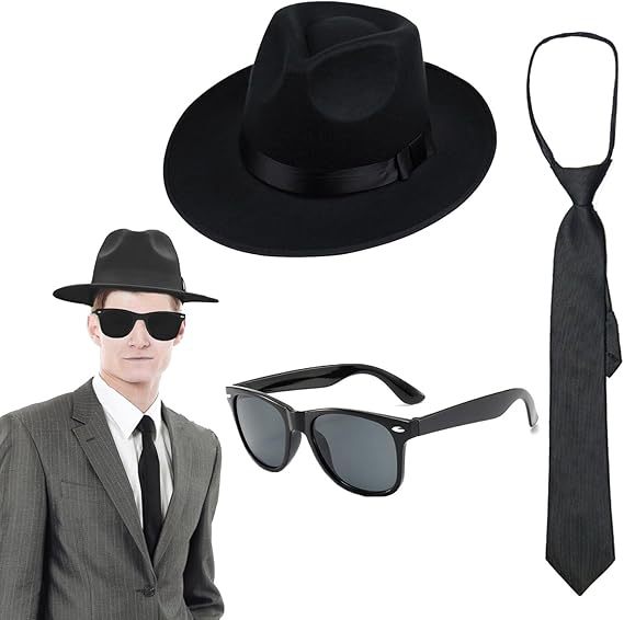 新品杰克逊大沿礼帽男英伦帽子爵士羊毛毡帽上海滩男士大沿帽礼帽