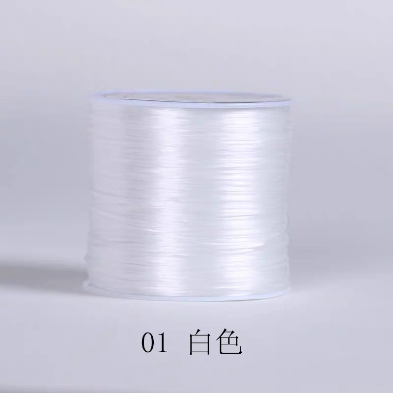 DIY ジュエリーアクセサリークリスタルブレスレット弾性糸ゴムバンドロープクリスタル糸ビーズ文具糸カラー|undefined