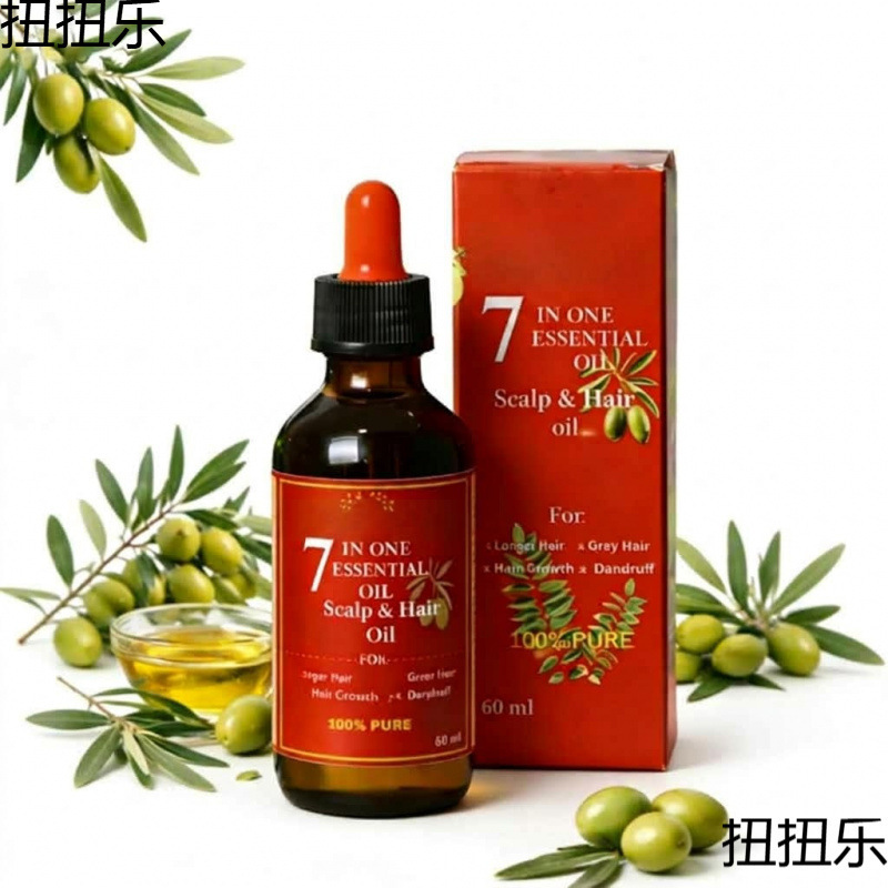 Amazon's New Product Hair Growth Oil Scalp and Hair Serum Enhances Thinning Hair