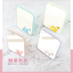 廠家直銷簡約化妝鏡 創意學生禮品少女折合台鏡掛鏡美容鏡化妝鏡