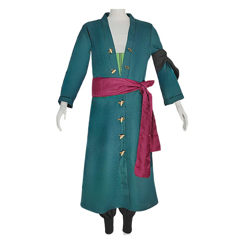 One Piece Zoro Cosplay Costume Luffy Cosplay Outfit Egghead Island Two Years Later Straw Hat Character Role-Playing Costume