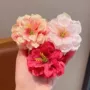 儿童花花女童双面发夹