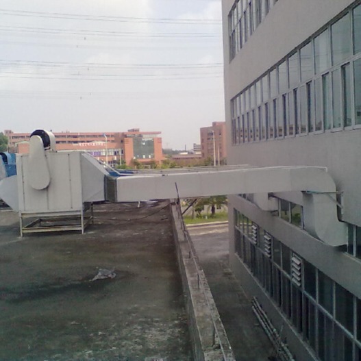 半导体厂通风降温 环保空调 负压风机 降温水帘