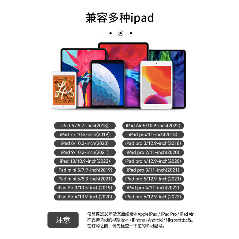 IPAD capacitor strokes, absorbing replenishment handwriting handwriting hand -drawn plain for the second generation of touch pens Applepencil