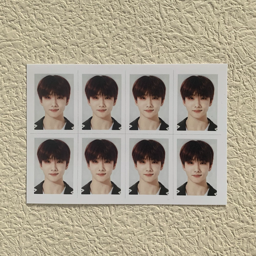 Фото на сертификат NCT DREAM одно-дюймовое фото NCT BLACK для школьного персонального идентификатора