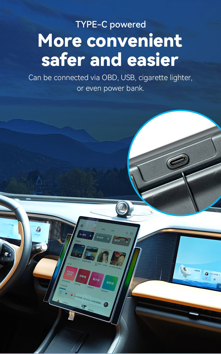 Car Atmosphere Light Pickup Light Colorful E-Sports Rgb Voice Controlled Rhythm Light Bar Atmosphere Light Accessories
