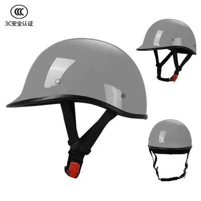 and women, motorcycle and electric vehicle | Motosiklet kaskı (dəbilqə) - gray-s5354cm