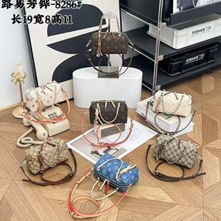 Retro shoulder bag, one-shoulder bag, pillow, high-quality style