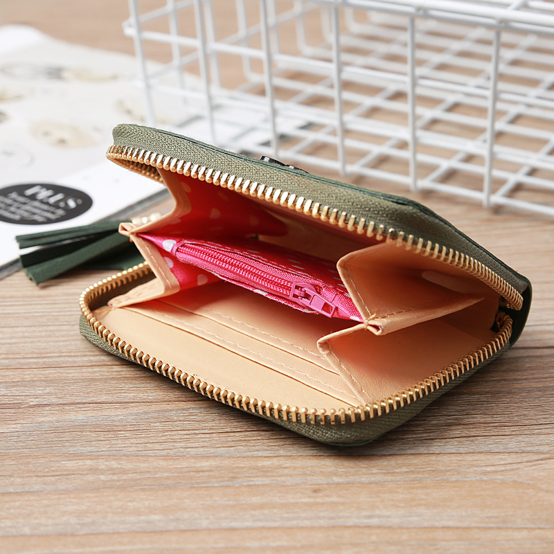 Fashion Short Printing Tassel Wallet Wholesale display picture 10